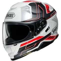 Shoei GT-Air II Aperture Helmet -Shoei Helmets Sales shoei gt air ii aperture helmet white grey red 3