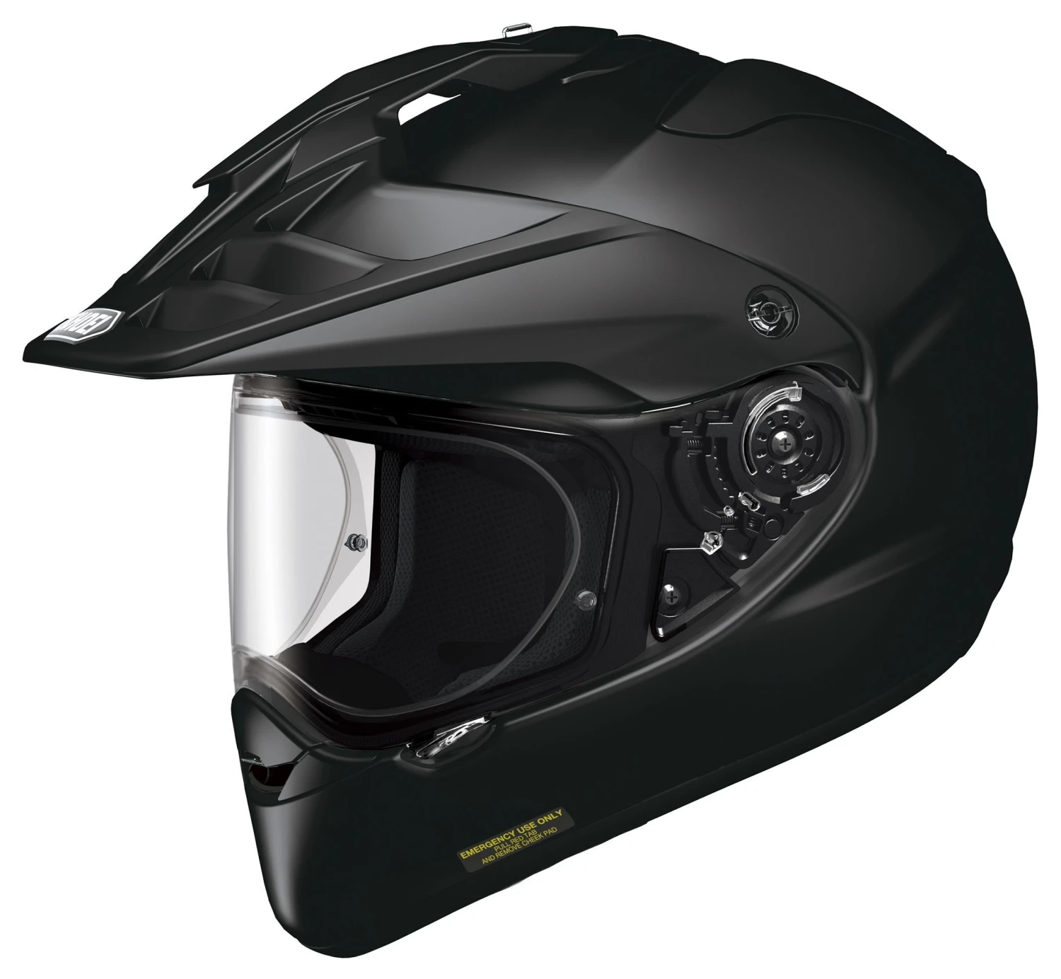 Shoei Hornet X2 Helmet - Solid Black / LG [Open Box]