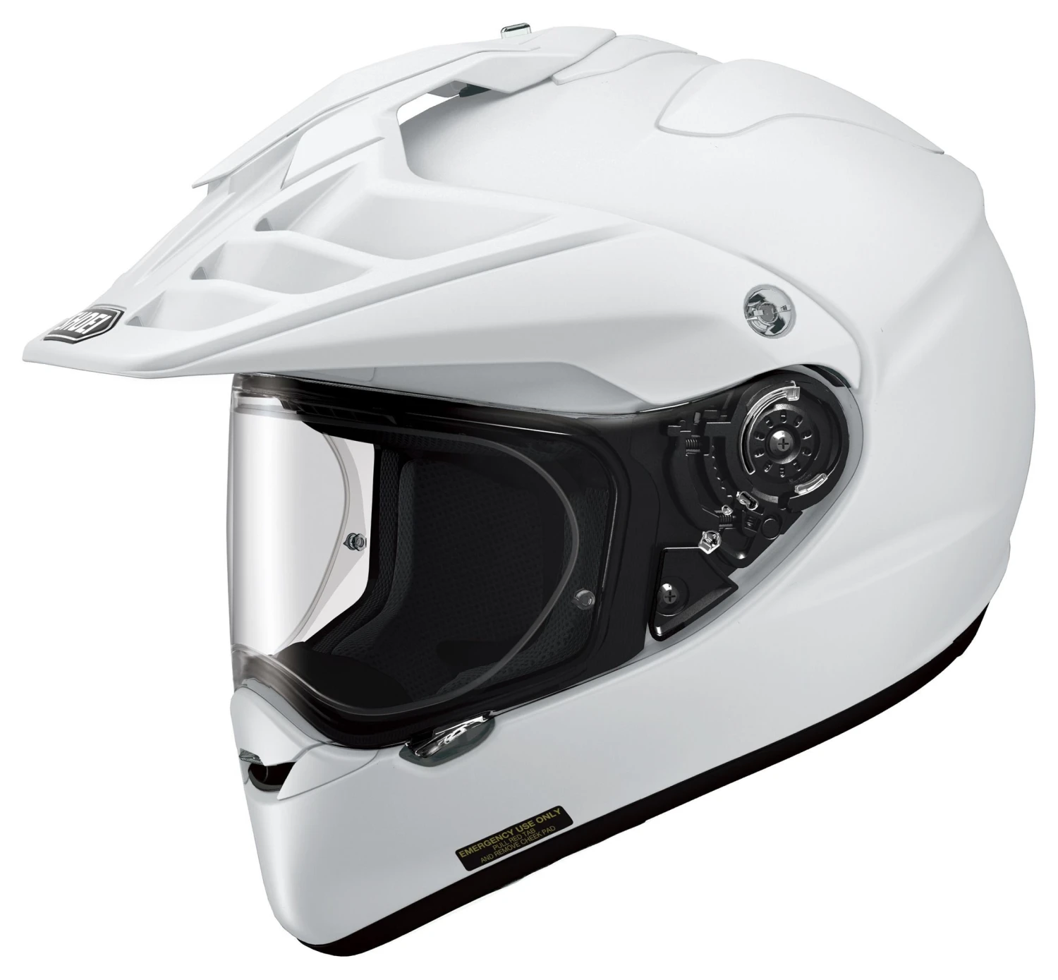 Shoei Hornet X2 Helmet - Solid White / XS [Open Box]
