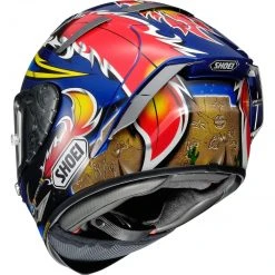 Shoei X-14 Norick 4 Helmet -Shoei Helmets Sales shoei x14 norick4 helmet blue red 5